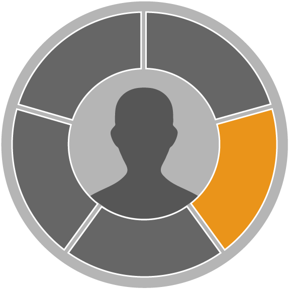 Core competency circle with Values Differences highlighted in yellow